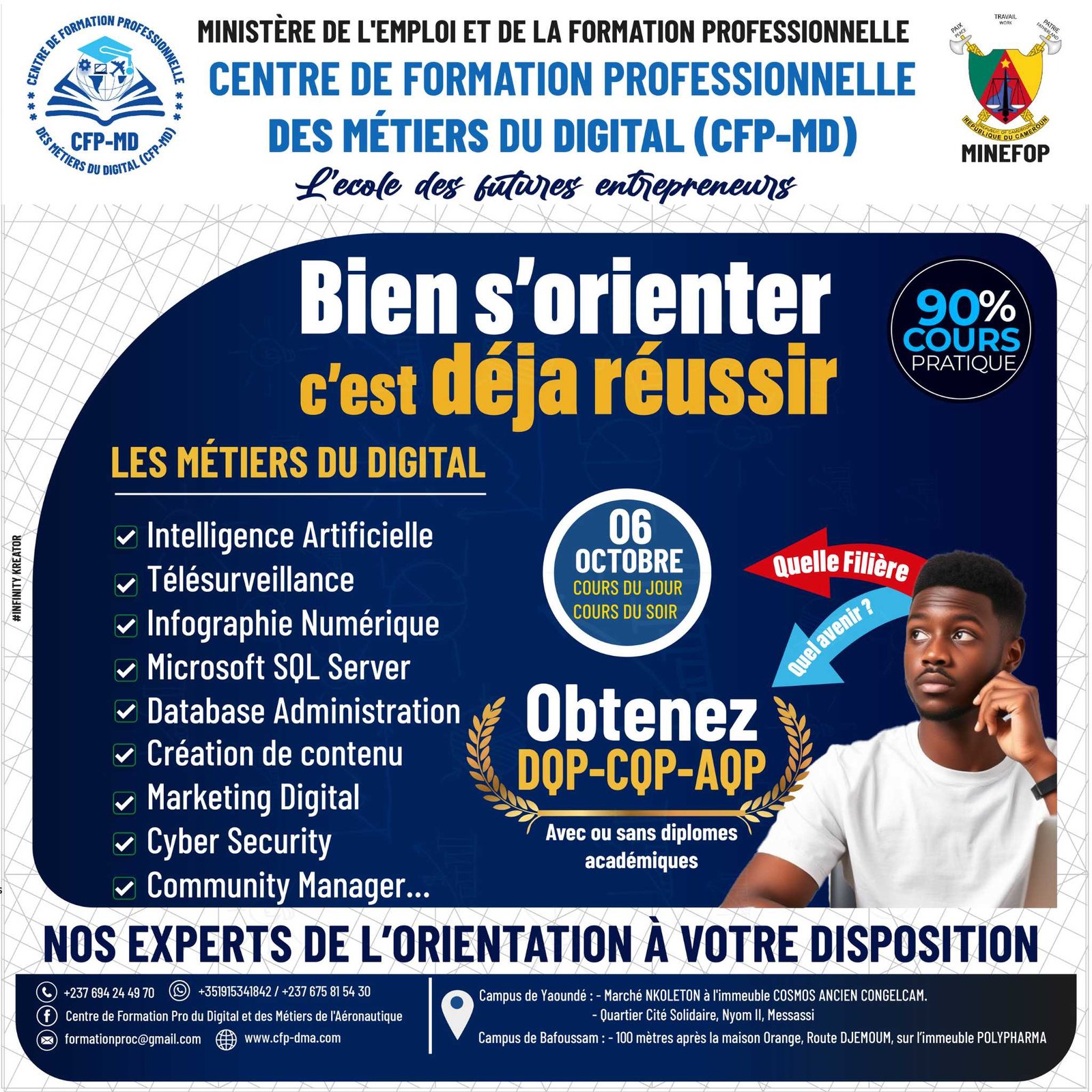 Formation pratique en informatique